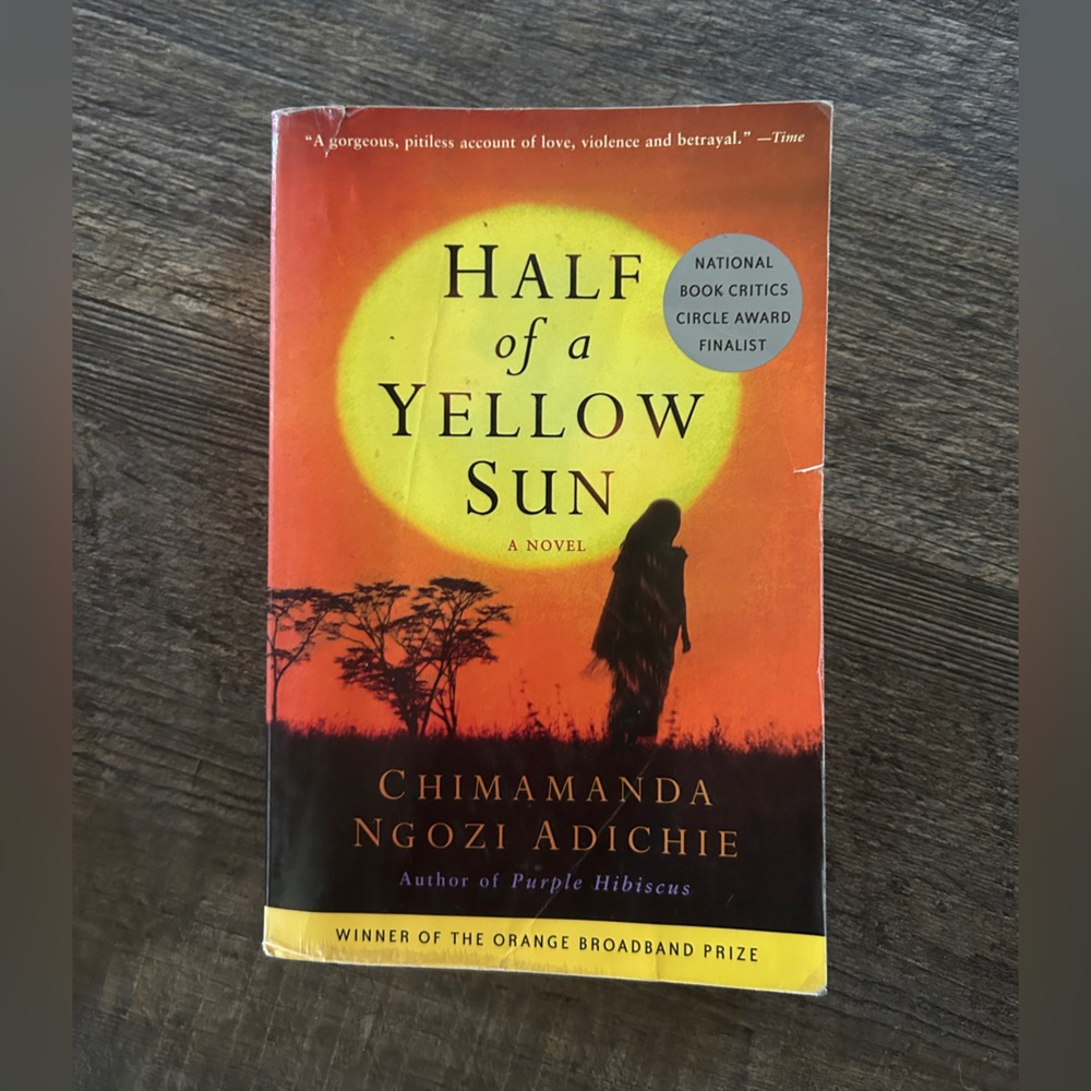 Half Yellow Sun by Chimamanda Ngozi Adichie book